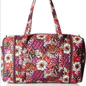 Vera bradley duffle bag